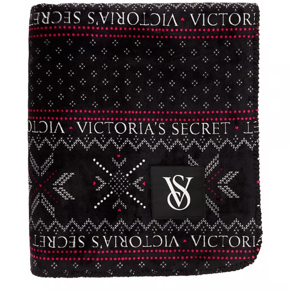 VICTORIA'S SECRET Plush Blanket - Picture 1 of 2